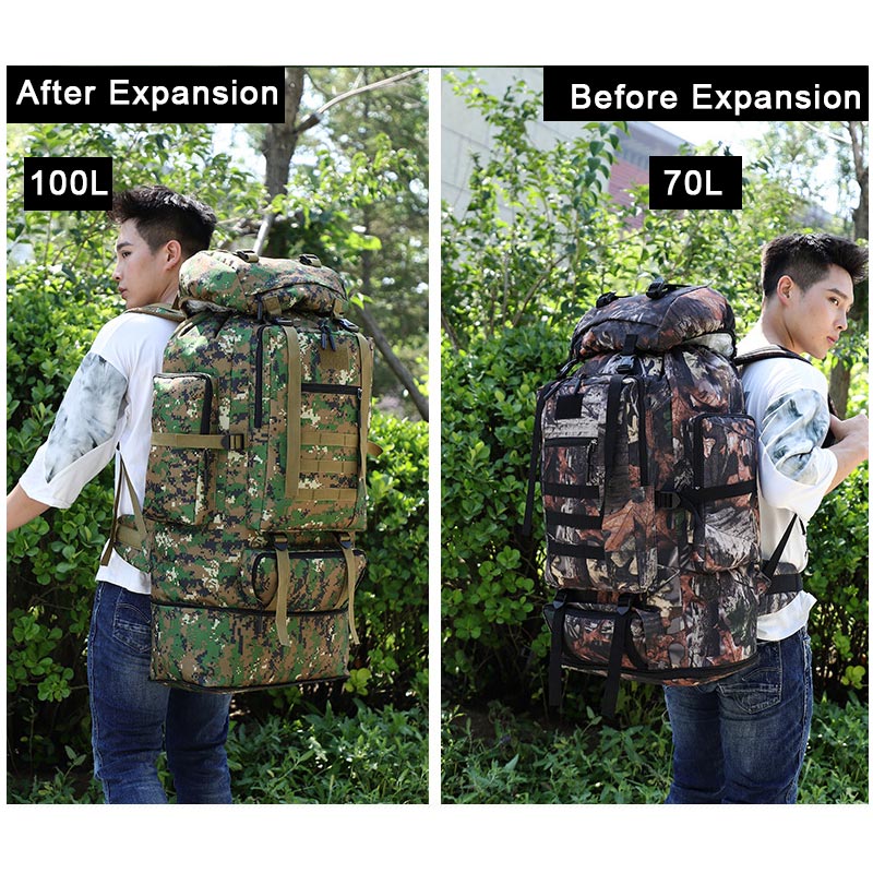 Taktischer Camouflage-Rucksack mit hoher Kapazität